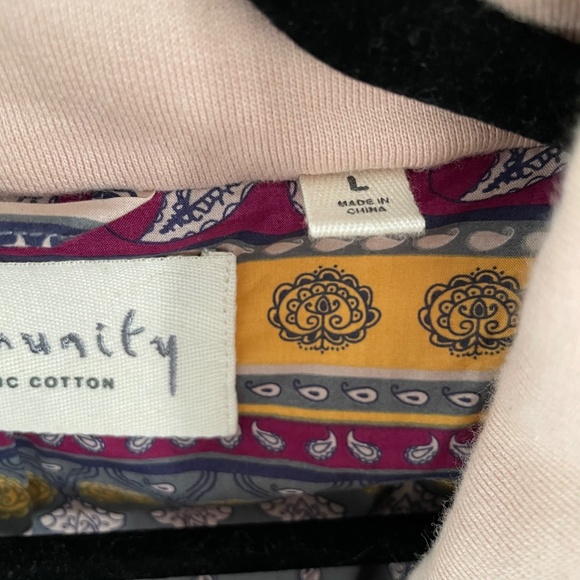 Community Organic Cotton 3/4 sleeve Jacket - Picture 4 of 5